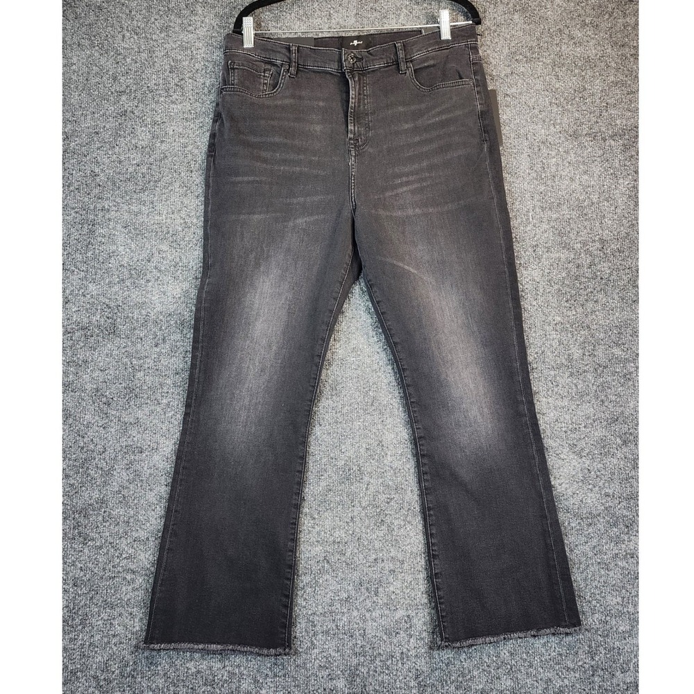 Seven For All Mankind‎ Reston Women's High Waist Slim Kick Flare Jeans 32 NWT